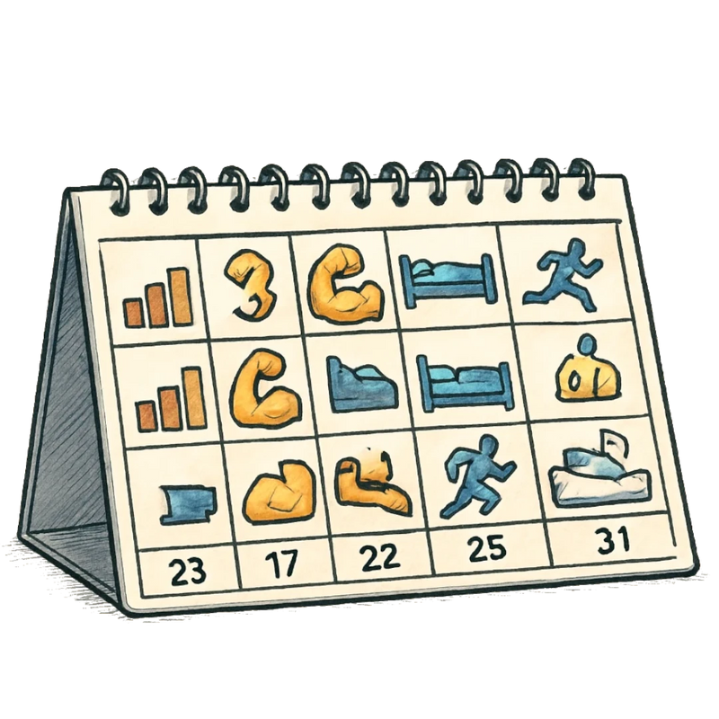 Structure tes entraînements